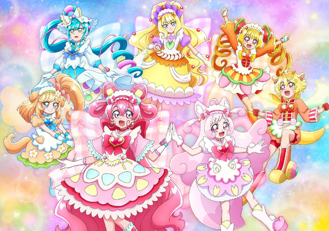 『映画デリシャスパーティ プリキュア 夢みる お子さまランチ！』場面写真（C）2022 映画デリシャスパーティ プリキュア製作委員会