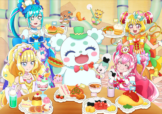 『映画デリシャスパーティ プリキュア 夢みる お子さまランチ！』場面写真（C）2022 映画デリシャスパーティ プリキュア製作委員会
