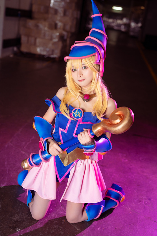 ブラック・マジシャン・ガール『遊☆戯☆王』／Miho（@mingmiho）、撮影：乃木章