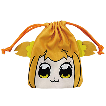 ポプテピピック展-しょーがねーだろ赤ちゃんなんだから-「非のうちどころがないかわいさ巾着」（C）大川ぶくぶ/竹書房（C）大川ぶくぶ/竹書房・キングレコード