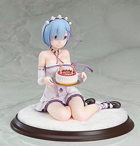 「Re:ゼロから始める異世界生活 レム・バースデーケーキVer. 1/7スケール ABS&PVC製 塗装済み完成品」（C）長月達平・株式会社KADOKAWA刊／Re:ゼロから始める異世界生活製作委員会