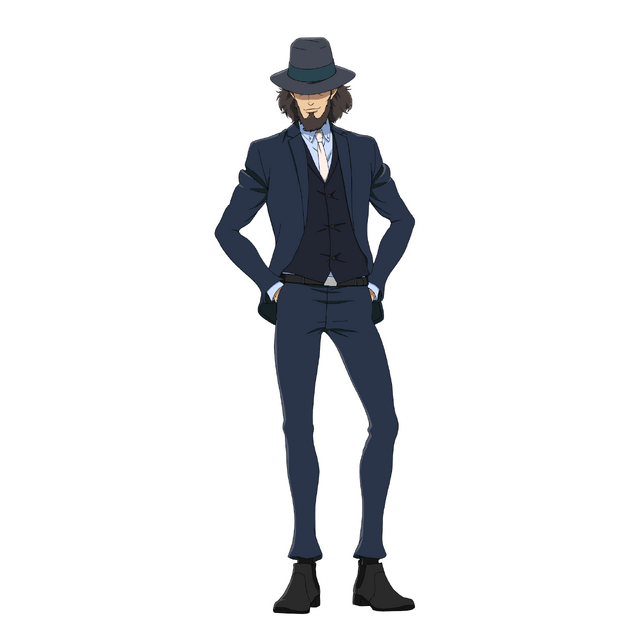 『ルパン三世VSキャッツ・アイ』次元大介 CV:大塚明夫 （C）モンキー・パンチ 北条司／ルパン三世 VS キャッツ・アイ製作委員会