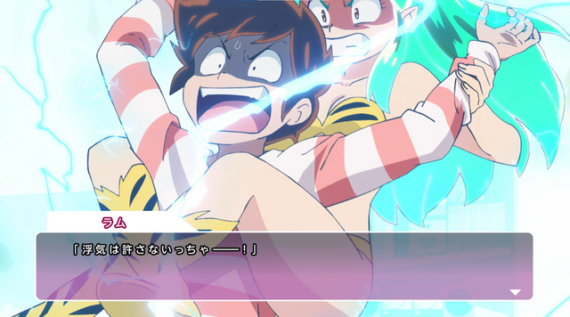 『うる星やつら』×「赤いきつね緑のきつね」あたる篇（C）高橋留美子・小学館／アニメ「うる星やつら」製作委員会