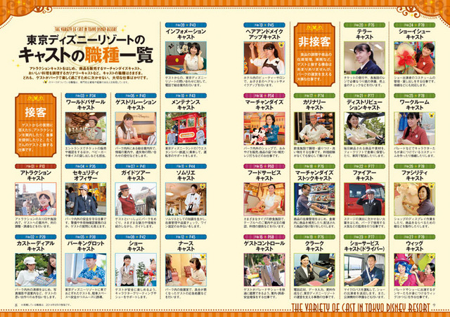 「東京ディズニーリゾート キャストの仕事」（発行/編集：講談社/海外キャラクター出版部）
