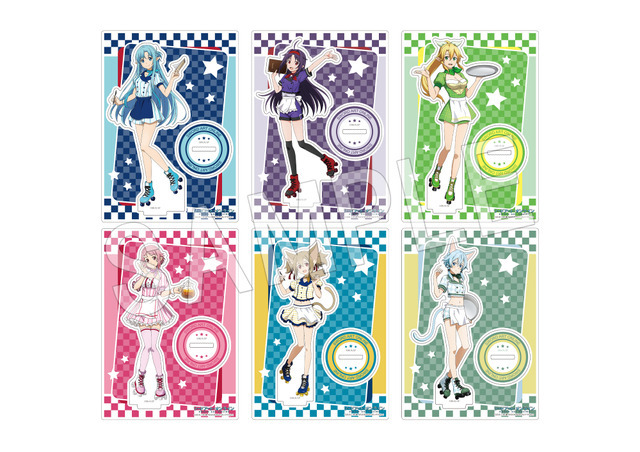 「ソードアート・オンライン　アクリルスタンド（全6種）」1,320円（税込）（C）2020 川原 礫/KADOKAWA/SAO-P Project