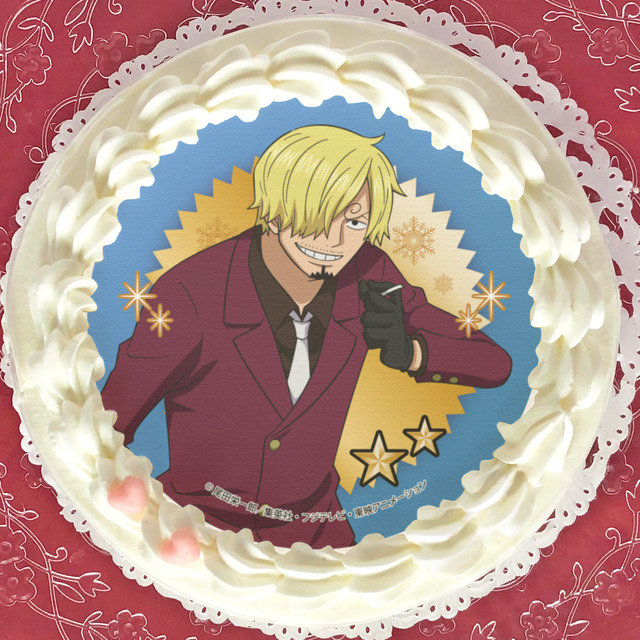 『ONE PIECE』プリケーキ(c)尾田栄一郎／集英社・フジテレビ・東映アニメーション