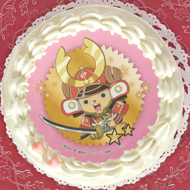 ワンピース ルフィ ロー キッドら 最悪の世代 とお祝い 誕生日やクリスマスにぴったりなプリントケーキ アニメ アニメ