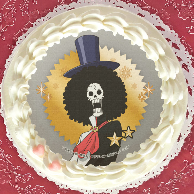 『ONE PIECE』プリケーキ(c)尾田栄一郎／集英社・フジテレビ・東映アニメーション