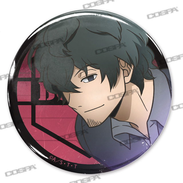 『ワールドトリガー』描き下ろし-太刀川慶-缶バッジ-トリガー起動（オン）Ver（C）葦原大介／集英社・テレビ朝日・東映アニメーション