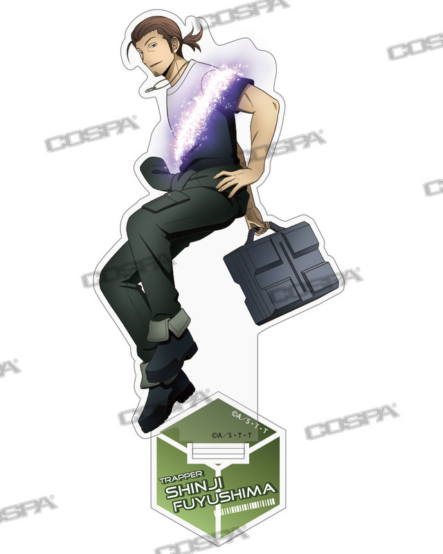 『ワールドトリガー』描き下ろし-冬島慎次-アクリルスタンドトリガー起動（オン）Ver（C）葦原大介／集英社・テレビ朝日・東映アニメーション