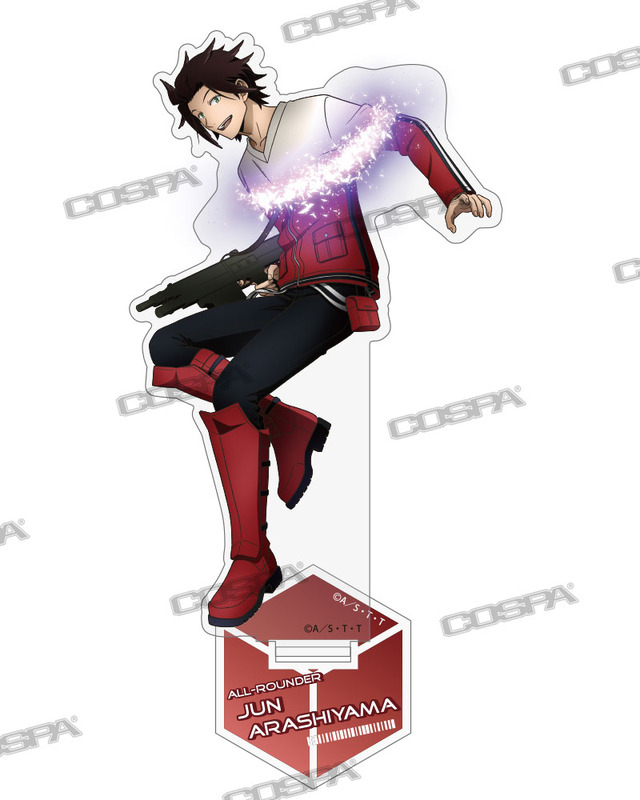 『ワールドトリガー』描き下ろし-嵐山准-アクリルスタンド-トリガー起動（オン）Ver（C）葦原大介／集英社・テレビ朝日・東映アニメーション