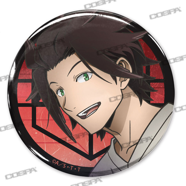 『ワールドトリガー』描き下ろし-嵐山准--缶バッジ-トリガー起動（オン）Ver（C）葦原大介／集英社・テレビ朝日・東映アニメーション