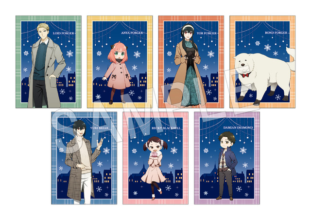 ジャンプフェスタ2023 中外鉱業ブース『SPY×FAMILY』関連商品購入特典ポストカード（C）遠藤達哉／集英社・SPY×FAMILY製作委員会