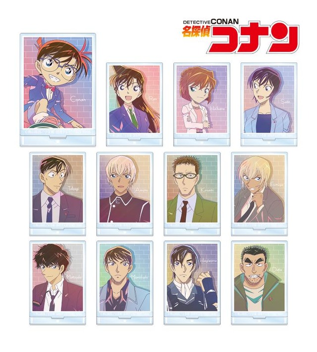 『名探偵コナン』「Ani-Art clear labelシリーズ」トレーディングアクリルスタンド（C）青山剛昌／小学館・読売テレビ・TMS 1996