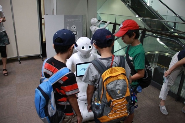 ワークショップコレクションでのPepper