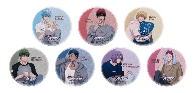 【ハピクロ！】KUROCORZET2022 おうち時間 缶バッジ（C）藤巻忠俊／集英社・黒子のバスケ製作委員会（C）「黒子のバスケ」アニメ10周年プロジェクト