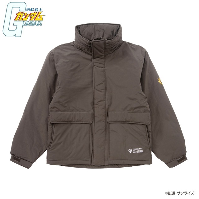 機動戦士ガンダム スタンドカラーフードインジャケット マークワンポイント（C）創通・サンライズ
