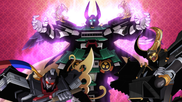 『城郭合体オシロボッツ』（C）MIXI