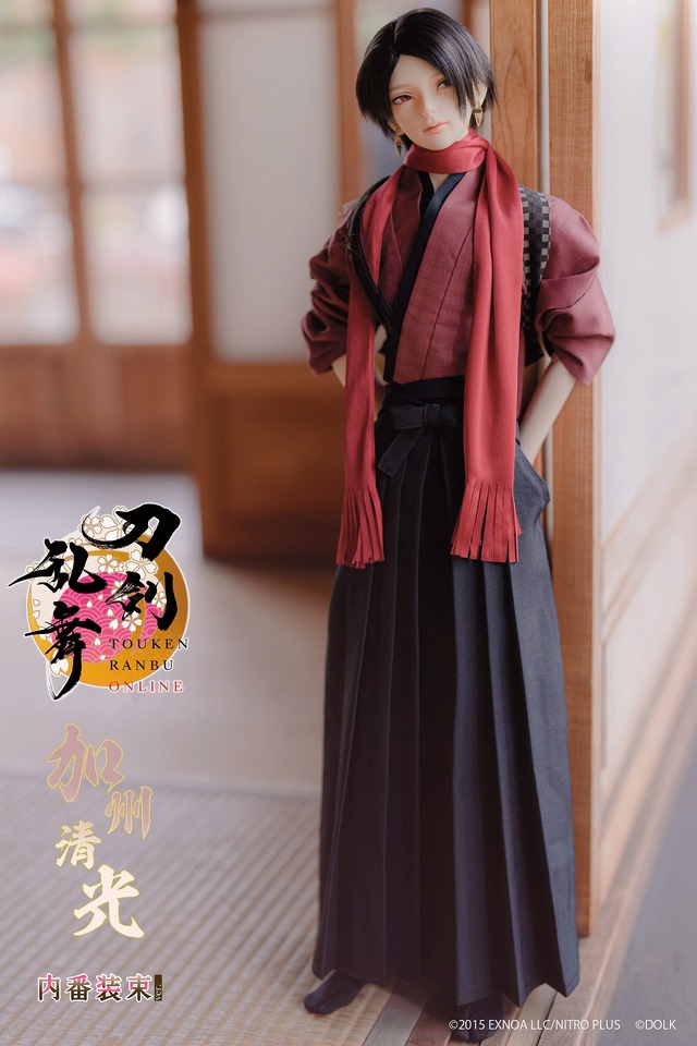 「『刀剣乱舞ONLINE』加州清光 キャストドール 内番装束セット」155,950円（税込）（C）2015 EXNOA LLC/NITRO PLUS