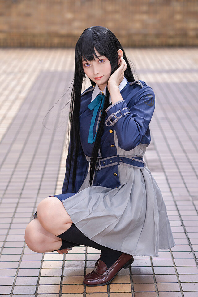 井ノ上たきな『リコリス・リコイル』／モデル：椛乃ねむ、撮影：tama