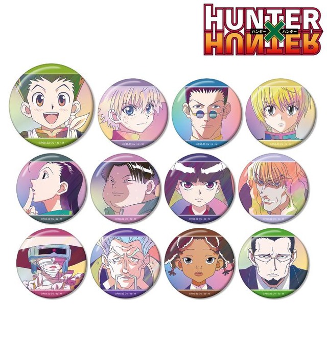 『HUNTER×HUNTER』トレーディング Ani-Art clear label 第2弾 缶バッジ（C）P98-22（C）V・N・M