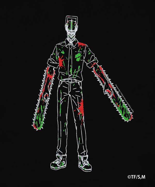 『チェンソーマン』×ZOZOTOWN　チェンソーマン Tシャツ B（C）藤本タツキ／集英社・ＭＡＰＰＡ