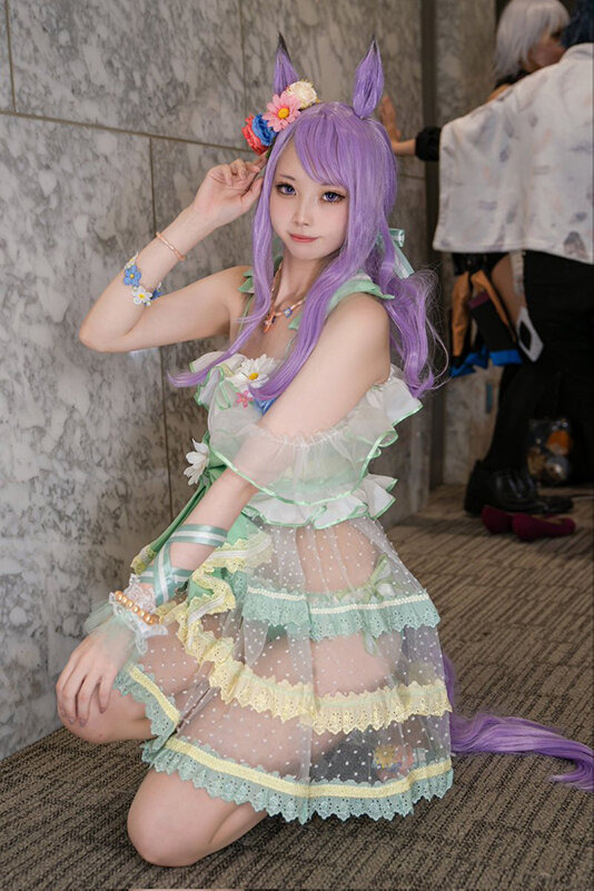 メジロマックイーン（さざ波フェアレディ）『ウマ娘 プリティーダービー』／ゆりず（@yurizucos）