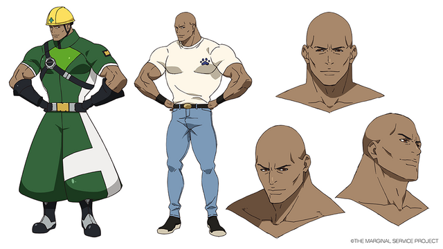 『THE MARGINAL SERVICE』ボルツ・デクスター 杉田 智和（C）THE MARGINAL SERVICE PROJECT