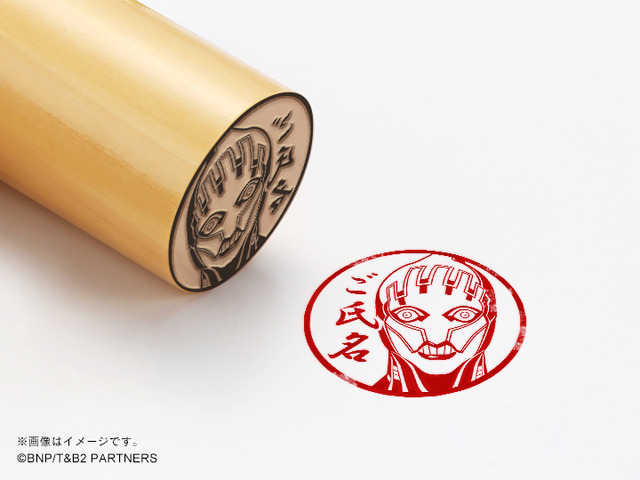 『TIGER & BUNNY 2』痛印　ルナティック・丸印18mm（C）BNP/T&B2 PARTNERS