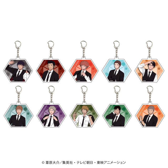 『ワールドトリガー』描き下ろしスーツver.第3弾「アクリルキーホルダー」全10種（C）葦原大介／集英社・テレビ朝日・東映アニメーション