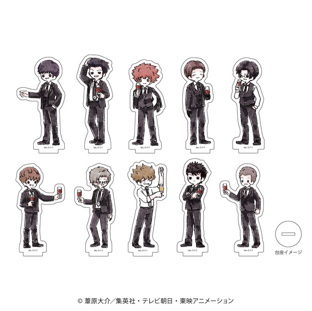 『ワールドトリガー』描き下ろしスーツver.第3弾「アクリルぷちスタンド」全10種（C）葦原大介／集英社・テレビ朝日・東映アニメーション