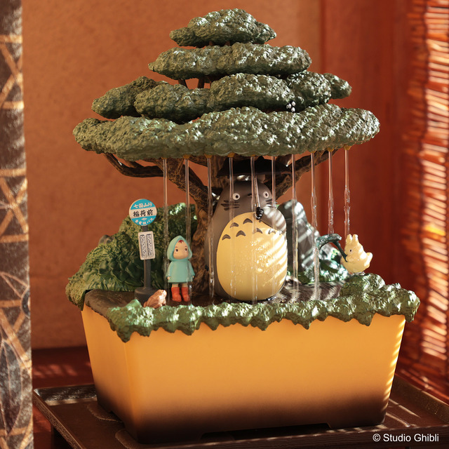 「となりのトトロ ウォーターガーデン BONSAI 笠宿」（C）Studio Ghibli 　