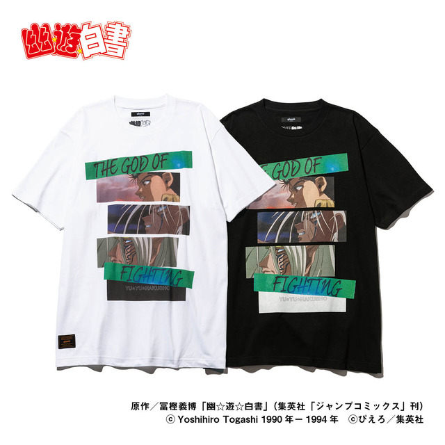 『幽☆遊☆白書』とglambがコラボ「Yusuke & Raizen T」（C）Yoshihiro Togashi 1990年－1994年（C）ぴえろ／集英社