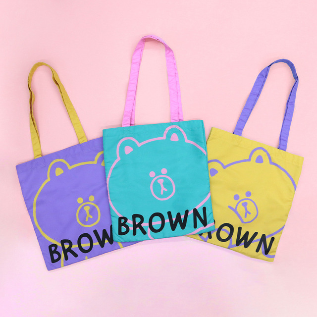 ラインアートトートバッグ／オンラインストア「So Good ! LINE FRIENDS」商品ラインナップ　