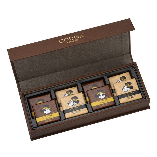 【GODIVA】ミッキー＆ミニー カレ アソートメント ケース入り DISNEY VALENTINE 2023（C）Disney