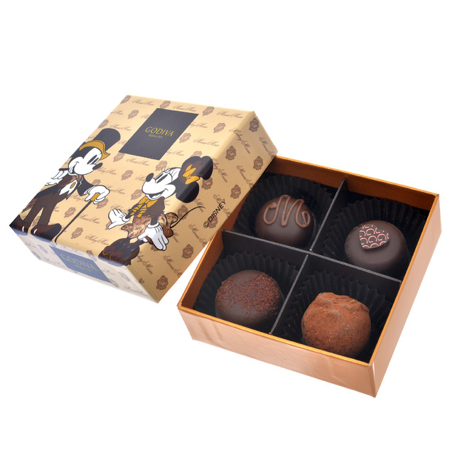 【GODIVA】ミッキー チョコレート アソートメント ぬいぐるみセット DISNEY VALENTINE 2023（C）Disney