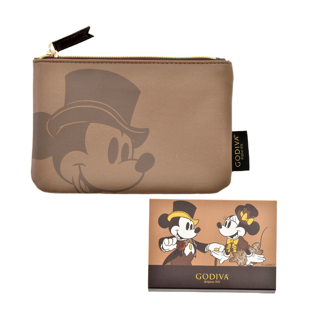 【GODIVA】ミッキー チョコレート ポーチセット DISNEY VALENTINE 2023（C）Disney