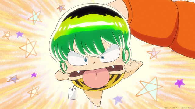 『うる星やつら』第12話場面写真（C）高橋留美子・小学館／アニメ「うる星やつら」製作委員会