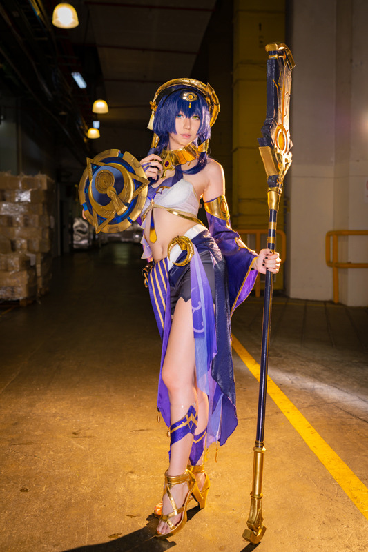 キャンディス『原神』／Riiyuukii（Twitter：@riiyuukii、Instagram：riiyuukii_cos）、撮影：乃木章