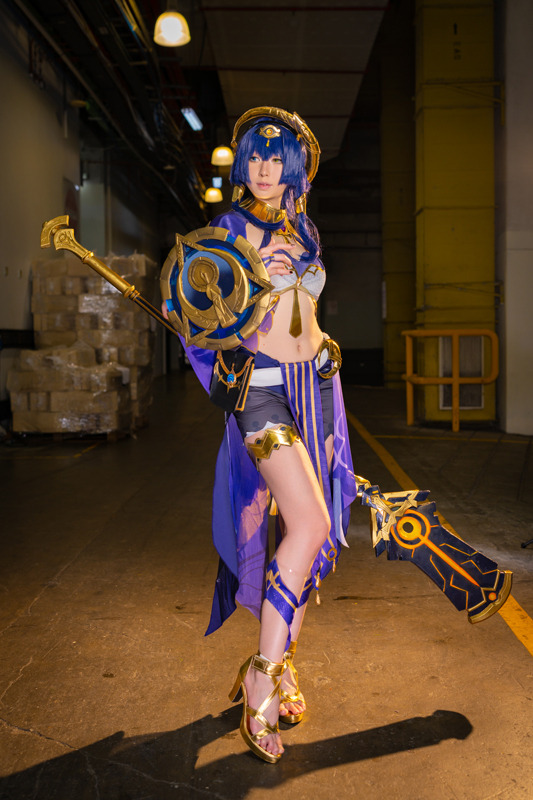 キャンディス『原神』／Riiyuukii（Twitter：@riiyuukii、Instagram：riiyuukii_cos）、撮影：乃木章