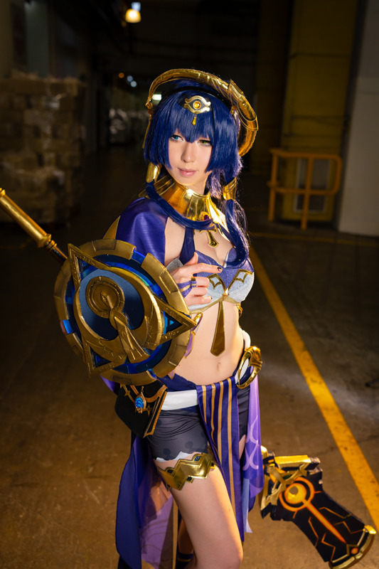 キャンディス『原神』／Riiyuukii（Twitter：@riiyuukii、Instagram：riiyuukii_cos）、撮影：乃木章