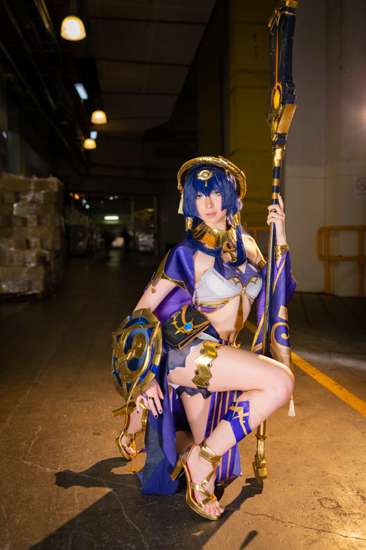 キャンディス『原神』／Riiyuukii（Twitter：@riiyuukii、Instagram：riiyuukii_cos）、撮影：乃木章