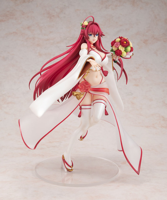 『ハイスクールD×D HERO』リアス・グレモリー 白無垢ビキニver.　(C)石踏一榮・みやま零／株式会社KADOKAWA刊／ハイスクールＤ×Ｄ HERO製作委員会