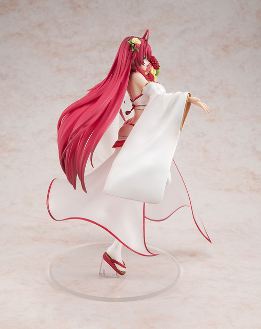 『ハイスクールD×D HERO』リアス・グレモリー 白無垢ビキニver.　(C)石踏一榮・みやま零／株式会社KADOKAWA刊／ハイスクールＤ×Ｄ HERO製作委員会