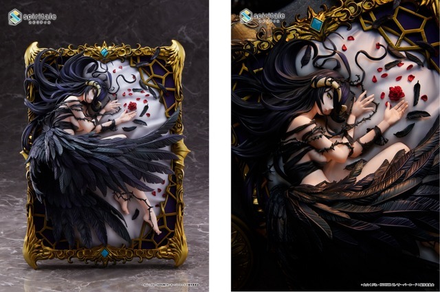 オーバーロード アルベド～エンディングver.(Art by so-bin)～ 1/7スケールフィギュア(C)丸山くがね・KADOKAWA刊／オーバーロード4製作委員会(C) TAITO CORPORATION 2022 ALL RIGHTS RESERVED.