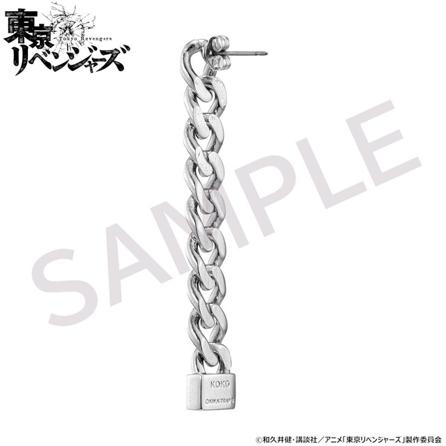 「東京リベンジャーズ 九井一 ピアス／イヤリング」（C）和久井健・講談社／アニメ「東京リベンジャーズ」製作委員会