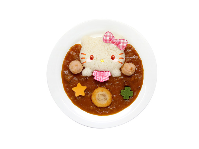 サンリオピューロランド「フレフレ★ピューロ学園」フレフレ★えびつみれカレー（C）2022 SANRIO CO., LTD. TOKYO, JAPAN