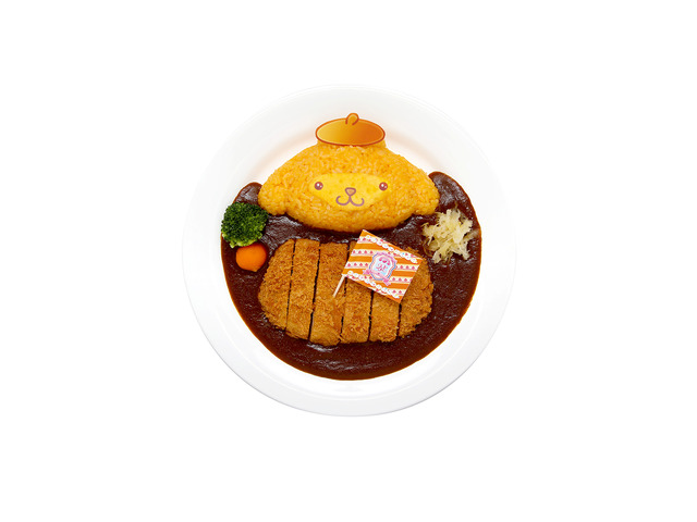 サンリオピューロランド「フレフレ★ピューロ学園」ゲン担ぎ☆ビック勝つカレー（C）2022 SANRIO CO., LTD. TOKYO, JAPAN