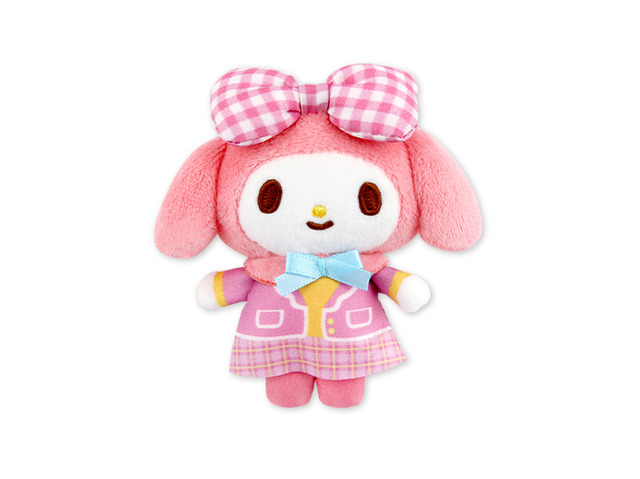 サンリオピューロランド「Sweets Puroland～フレフレ★ピューロ学園～」ぬいバッジ　マイメロディ（C）2022 SANRIO CO., LTD. TOKYO, JAPAN