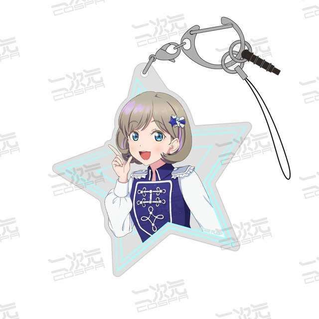 アクリルマルチキーホルダー『Sing！Shine！Smile！』Ver.唐 可可　(C)2022 プロジェクトラブライブ！スーパースター!!